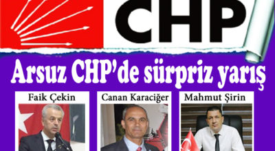 Arsuz CHP’de sürpriz yarış